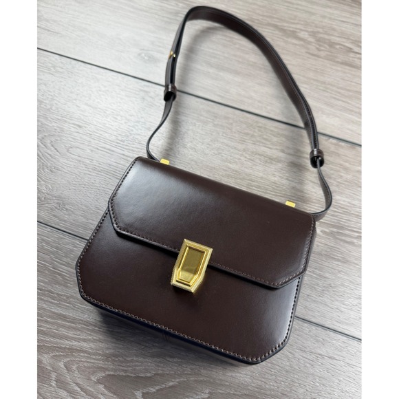 rag & bone Handbags - Rag & Bone Womens Crossbody Bag Atlas Leather Brown Small RB03096-024
